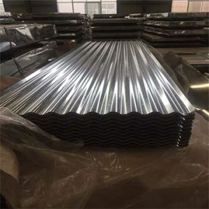 Galvanized corrugated roofing sheet